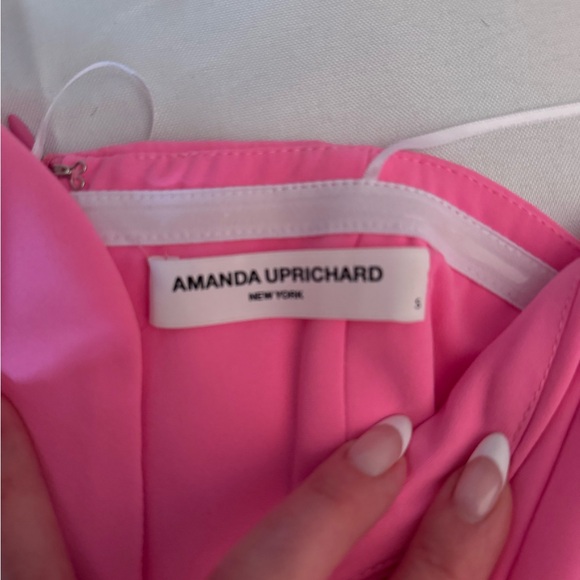 Amanda Uprichard Cherri Gown in Hot Pink - Picture 4 of 6